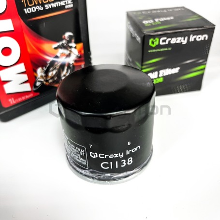 Фильтр масляный CRAZY IRON CI138 (hf138) (фото 4, фотография 4)