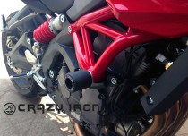 Слайдеры STELS 600, 600GT Benelli, QJ SRK600 рамные CRAZY IRON