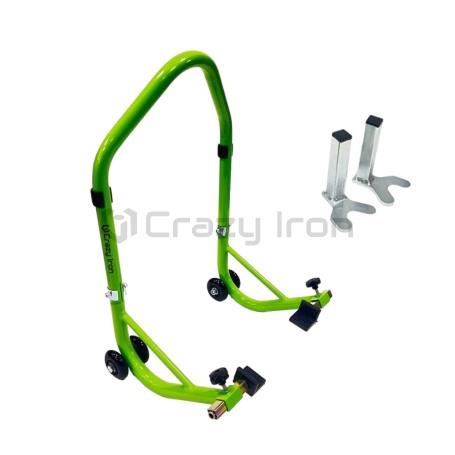 Подставка мотоподкат задний PRO CRAZY IRON GREEN (фото 3, фотография 3)