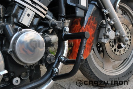 Дуги на мотоцикл YAMAHA V-max до -`08 CRAZY IRON серии STREET (фото 1, фотография 1)