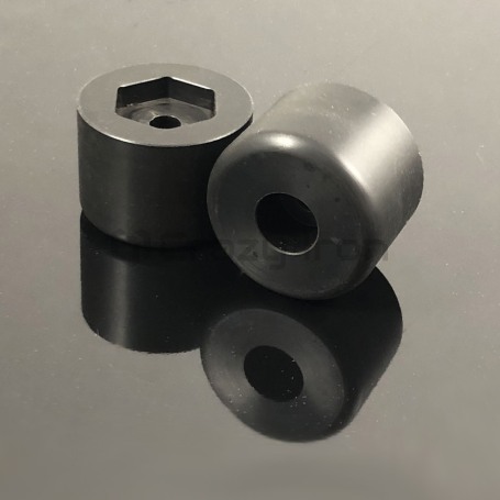 Наконечник слайдера для клетки CRAZY IRON DAMPER, STUNT (2 шт.) (фото 1, фотография 1)