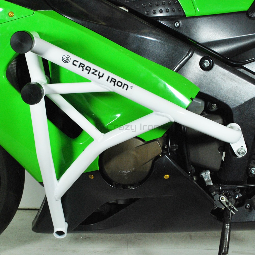 Клетка на мотоцикл KAWASAKI ZX-6R `05-`06 CRAZY IRON серии PRO