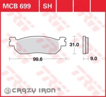 Тормозные колодки для мотоцикла TRW LUCAS MCB699
