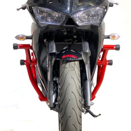 Клетка на мотоцикл YAMAHA YZF-R25 `15-`18, YZF-R3 `15-`18 CRAZY IRON серии PRO (фото 4, фотография 4)