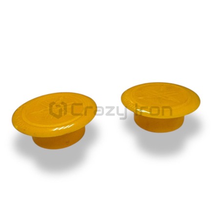 Заглушки пыльники для слайдеров CRAZY IRON YAMAHA Желтый (фото 5, фотография 5)
