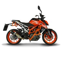 Клетка на мотоцикл KTM Duke 125, Duke 200, Duke 250, Duke 390 `17-`20 CRAZY IRON серии DAMPER