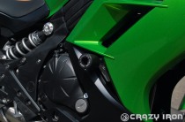 Слайдеры для мотоцикла  KAWASAKI Ninja 650R, ER-6F `12-`16, Ninja 400 `14-`17 CRAZY IRON