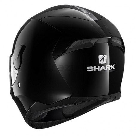 Мотошлем интеграл SHARK D-SKWAL 2 BLANK Black, черный (фото 2, фотография 2)