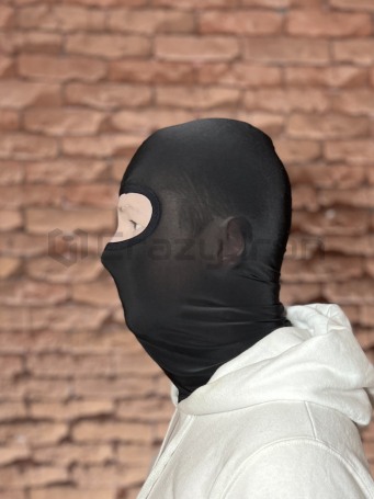 Подшлемник балаклава HYPERLOOK EXHILARANT, шёлк, черная строчка (фото 3, фотография 3)