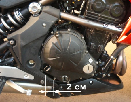 Дуги на мотоцикл KAWASAKI ER-6N `05-`11, ER-4N `10-`13 CRAZY IRON серии STREET (фото 4, фотография 4)