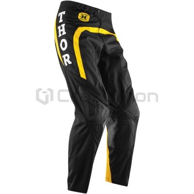 Мотоштаны кроссовые  S5 PHASE PRO-GP Black, черные (фото 1, фотография 1)