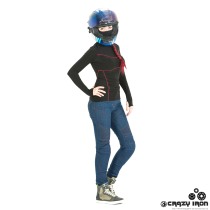 Мотоджинсы женские HYPERLOOK MIRACLE, синие