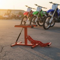 Мотоподкат мотоподъемник Кросс / Эндуро с усиленным рычагом и демпфером, CRAZY IRON