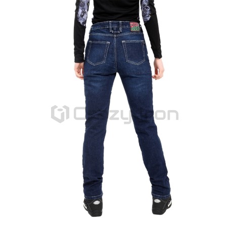 Мотоджинсы  CITIZEN RIDER женские GWENDOLYN, синие (фото 2, фотография 2)