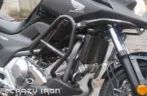 Дуги на мотоцикл HONDA NC700X, NC750X, XD с перемычкой для крепления доп. света `12-`20 CRAZY IRON