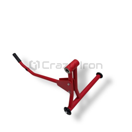 Подкат для мотоцикла консольный правый\левый CRAZY IRON красный (фото 6, фотография 6)