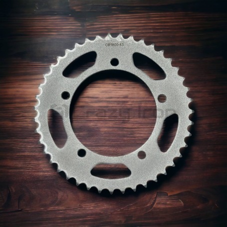 Звезда ведомая (задняя) CRAZY IRON УЦЕНКА 525  CIR1792.43 на Triumph 800, 865, Bonneville, Scrambler, Thruxton (фото 1, фотография 1)