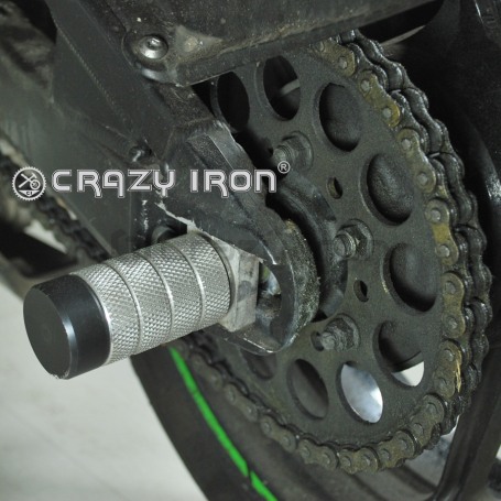 Пеги в ось заднего колеса KAWASAKI ZX-6R `05-`24, ZX-10R `11- CRAZY IRON (фото 3, фотография 3)