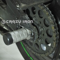 Пеги в ось заднего колеса KAWASAKI ZX-6R `05-`26, ZX-10R `11- CRAZY IRON