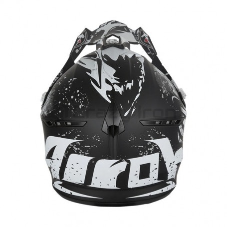 Мотошлем кроссовый AIROH SWITCH BACKBONE, серый матовый (фото 2, фотография 2)