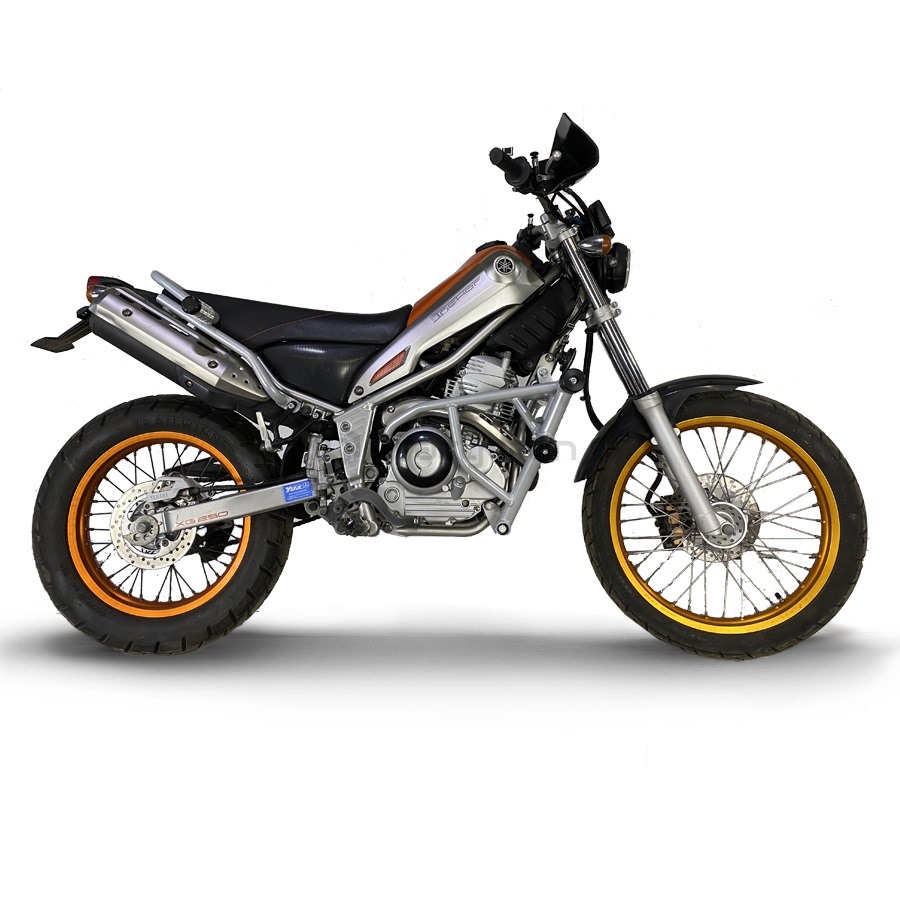 Клетка на мотоцикл YAMAHA XG250 Tricker CRAZY IRON серии DAMPER