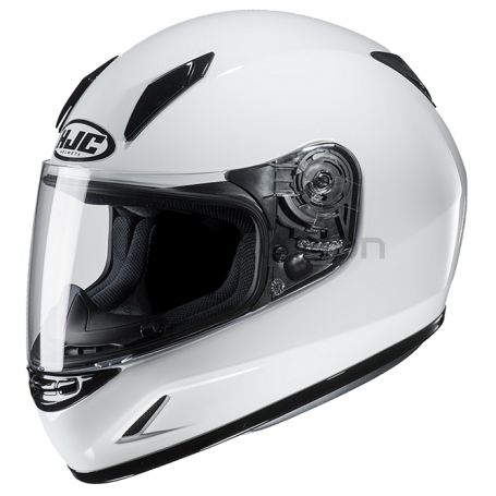 Мотошлем детский HJC CL-Y WHITE, белый (фото 1, фотография 1)