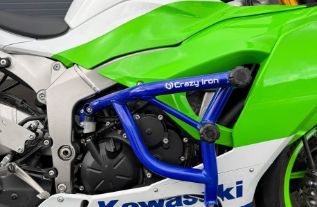 KAWASAKI ZX-6R 636 2024+ защитная клетка CRAZY IRON уже в продаже