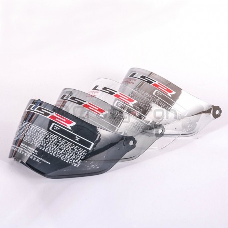 Визор (стекло для шлема) LS2 MX433/453 IRIDIUM SILVER VISOR иридий (фото 1, фотография 1)