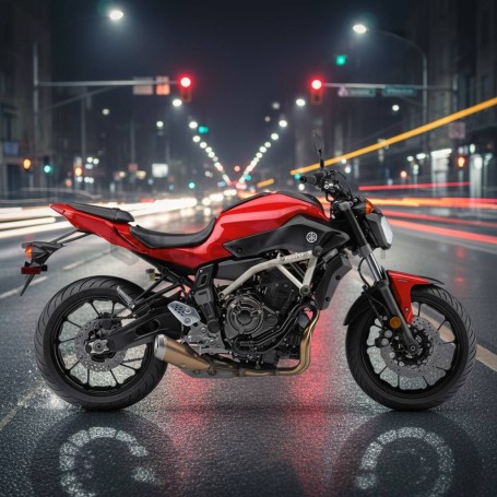 Защита YAMAHA MT-07, FZ-07, MT-07 Y-AMT RACE RAIL CRAZY IRON  (фото 2, фотография 2)