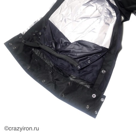 Штаны снегоходные MOTOCYCLETTO WINTER GREY, серые (фото 7, фотография 7)