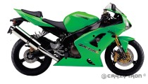 Слайдеры для мотоцикла KAWASAKI ZX-6R `03-`04 CRAZY IRON