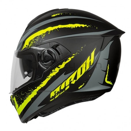 Мотошлем интеграл AIROH ST301 LOGO Yellow Mat (фото 2, фотография 2)