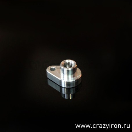 Переходник дублера заднего тормоза CBR600F4 CRAZY IRON (фото 1, фотография 1)