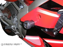 Слайдеры для мотоцикла  KAWASAKI ZX-6R `00-`02, ZZR600 (ZX600J) `06-`08 CRAZY IRON