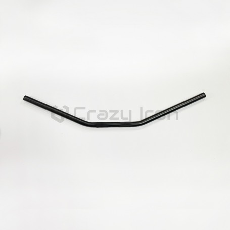 Руль дюймовый для мотоцикла 820мм/d25мм, DRAG BAR, чёрный матовый, CRAZY IRON (фото 3, фотография 3)