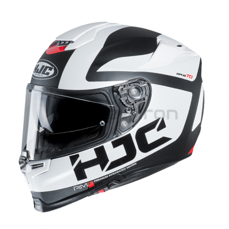 Мотошлем интеграл HJC RPHA 70 BALIUS, бело-серый матовый (фото 1, фотография 1)