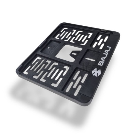 Рамка номера для мотоцикла BAJAJ, 190х145, нового образца (фото 3, фотография 3)