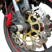 Пеги в ось переднего колеса KAWASAKI VERSYS 1000 `12-`18 CRAZY IRON