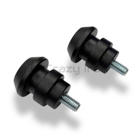 Опоры подката для мотоцикла М10, черные (фото 4, фотография 4)