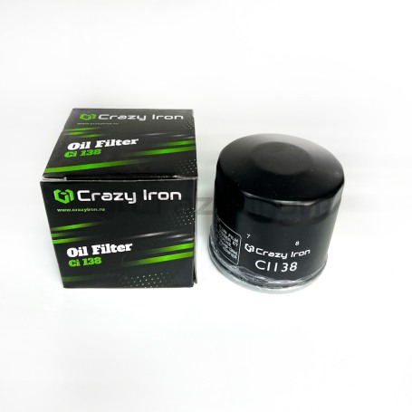 Фильтр масляный CRAZY IRON CI138 (hf138) (фото 5, фотография 5)