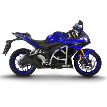 Клетка на мотоцикл YAMAHA YZF-R25 `19-, YZF-R3 `19- CRAZY IRON серии PRO (фото 1, фотография 1)