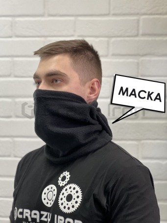 Балаклава подшлемник трансформер зимняя флис (фото 5, фотография 5)