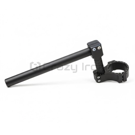 Клипоны для мото CRAZY IRON STUNT D51, черный анод (фото 4, фотография 4)