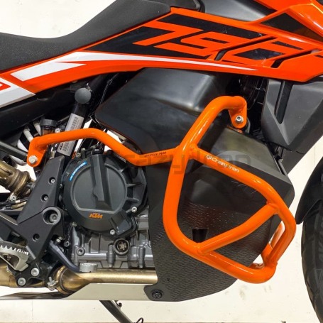 Дуги на мотоцикл KTM 790 ADVENTURE, 890 ADV. `21-`22, HUSQ NORDEN 901, нижние CRAZY IRON серии STREET (фото 2, фотография 2)