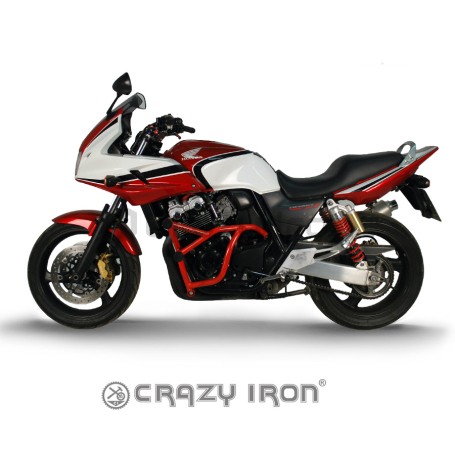 Клетка на мотоцикл HONDA CB400SF Vtec CRAZY IRON серии PRO (фото 6, фотография 6)