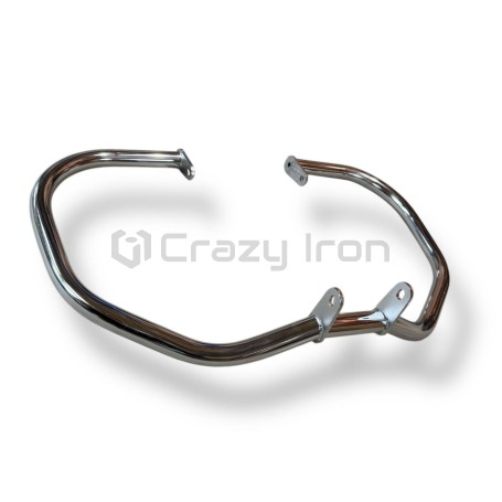 Чопперные дуги SUZUKI VL800 / VZ800 (C50, C50T, M50, C800, M800) CRAZY IRON полированная нержавейка (фото 9, фотография 9)