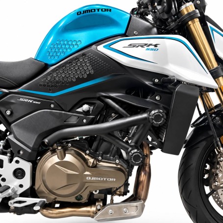 Защита QJMOTOR SRK 550 CRAZY IRON серии RACE RAIL (фото 4, фотография 4)
