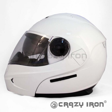 Мотошлем модуляр УЦЕНКА ALLTOP X-TOUR White, дефект сборки (фото 3, фотография 3)