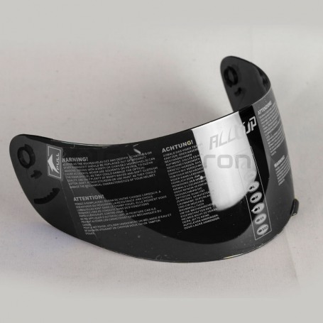 Визор (стекло для шлема) ALLTOP ROOST, RADIOHEAD, SKULLBONES, тонированый (фото 1, фотография 1)