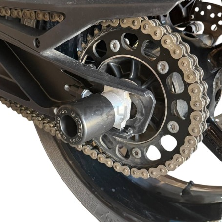 Слайдеры HUSQVARNA SVARTPILEN 801, VITPILEN 801 в ось заднего колеса CRAZY IRON (фото 3, фотография 3)